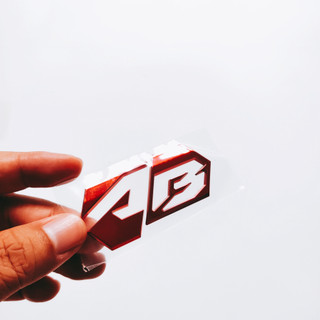 (Giá 1 Cái) Tem Logo AB 2020 Cao Cấp Dán Xe Airblade 2020