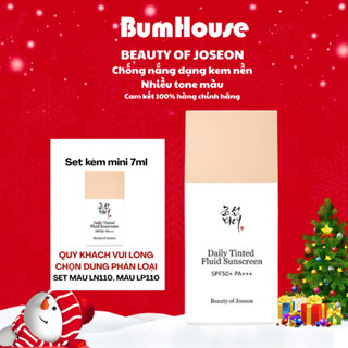 Kem Chống Nắng Dạng Kem Nền Beauty of Joseon Daily Tinted Sun Serum SPF50 + PA + + + + 50ml Mẫu Mới