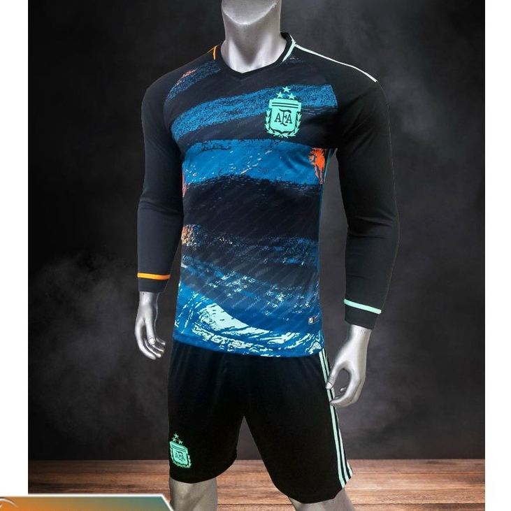 Áo Bóng Đá Dài Tay 2024 Tuyển Argentina - Áo Bóng Đá Thể Thao Nam Nữ Mới Chất Lượng Cao Cấp