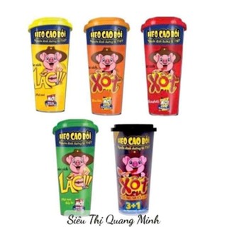  Combo 5 hộp Xúc Xích Lắc Heo Cao Bồi Phô Mai - Xốt Giao Màu Ngẫu Nhiên 