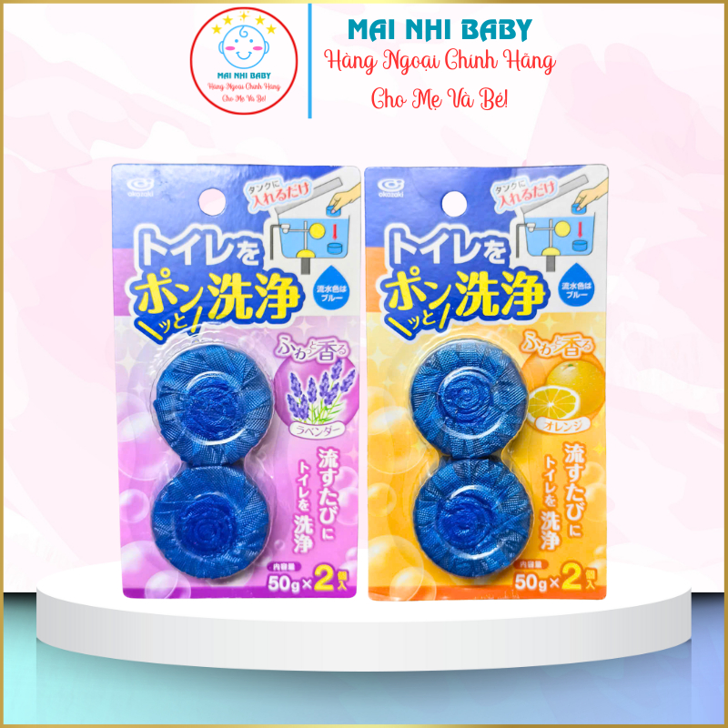 Viên Thả Tẩy Rửa Bồn Cầu Okazaki Nhật Bản