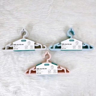  COMBO 30 50  móc áo trẻ em nhiều màu sắc ,Móc áo trẻ em nhựa nguyên sinh kháng khuẩn Hokori 