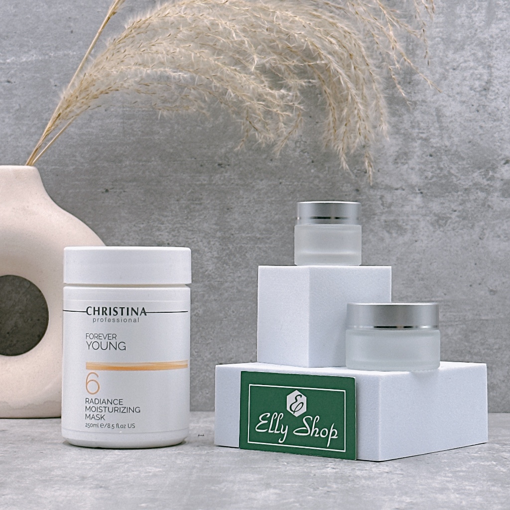 TESTER Mặt Nạ Dưỡng Sáng Christina Forever Young 6 Radiance Moisturizing Mask - Ellyhouse Tiny Try