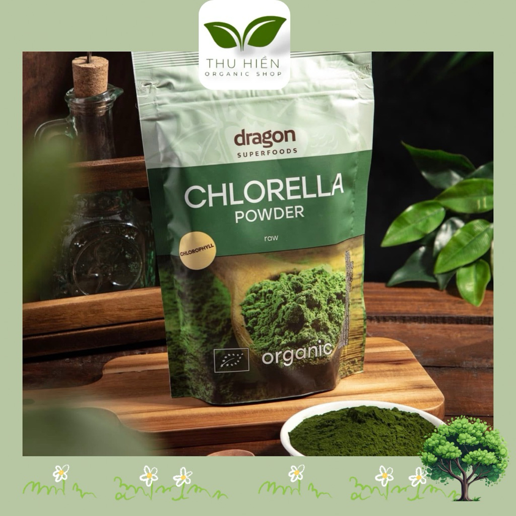 TẢO LỤC CHLORELLA DRAGON SUPERFOODS- CHLORELLA POWDER