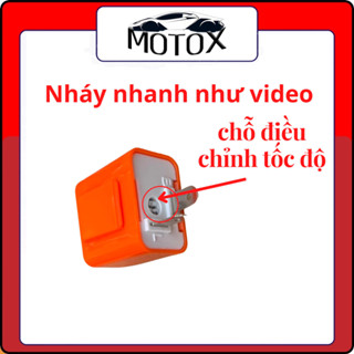  Cục chớp nháy xi nhan điều chỉnh tốc độ nhanh chậm công tắc còi nhại xi nhan t15 bóng hậu dùng cho mọi dòng xe máy 