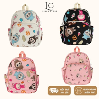  Balo mầm non bé trai  gái LIUCA STORE từ 1-5 tuổi cặp đi học mẫu giáo trẻ em đựng quần áo bỉm sữa sách vở 