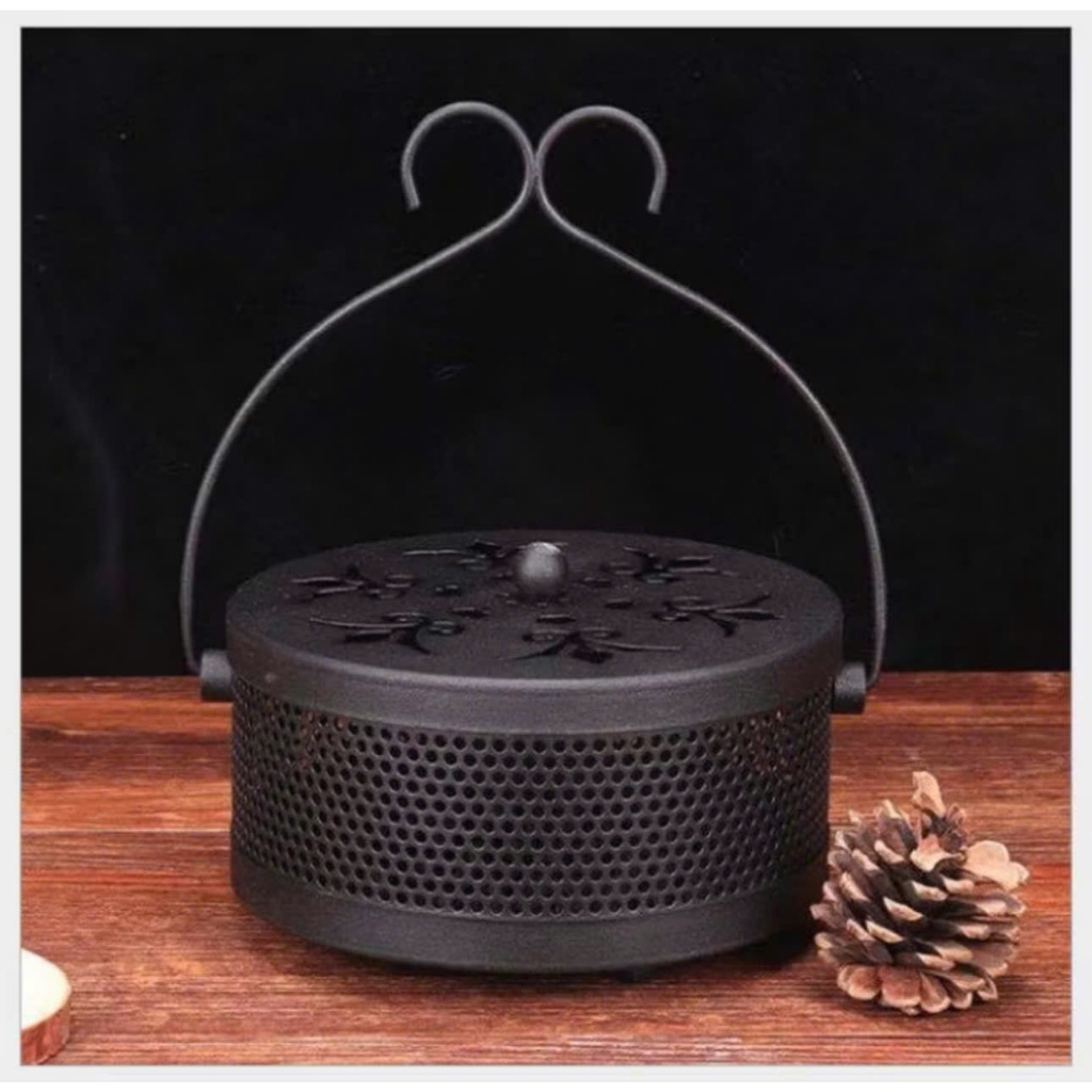 Hộp đốt nhang muỗi chuyên dụng KIM LOẠI, khay đựng hương muỗi an toàn chống cháy siêu tiện dụng