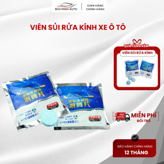 Viên sủi rửa kính ô tô BAOMINH, viên pha nước rửa kính xe - làm sạch vết bẩn trên kính