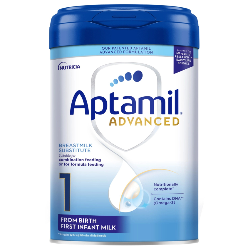 Sữa bột Aptamil Anh Advanced chính hãng số 1, số 2, số 3