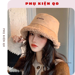 Mũ lông cừu, mũ bucket lông cừu BUK18