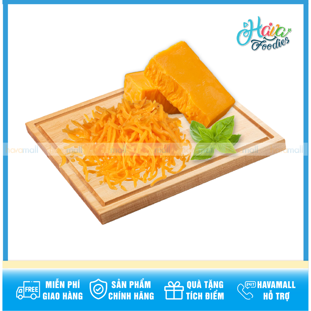 [Chỉ Giao Hỏa Tốc] Phô mai Cheddar bào sợi Bottega Zelachi 500g – Bottega ZelachiShredded Yellow Che