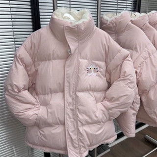  ÁO KHOÁC PHAO NỮ HOẠT HÌNH HELLO KITTY DỄ THƯƠNG 2 LỚP MẶC ĐƯỢC 2 MẶT – ÁO PHAO NỮ FORM RỘNG HÀN QUỐC 