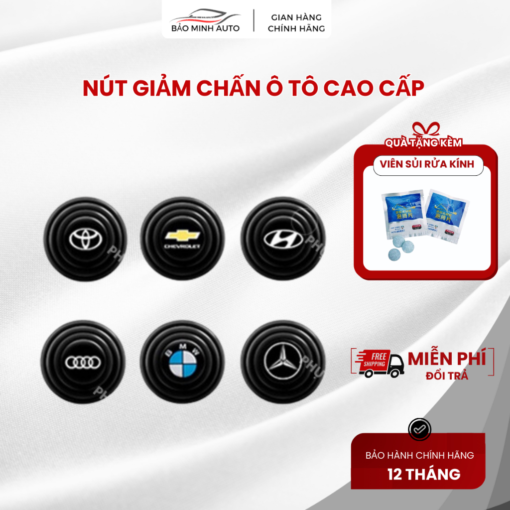 Nút cao su giảm chấn cửa ô tô