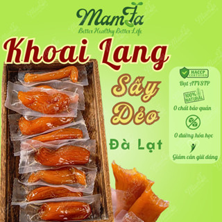 [FREESHIP HÀNG LOẠI 1] Khoai Lang Sấy Dẻo Nguyên Củ Đà Lạt Không Đường Chất Bảo Quản đồ ăn giảm cân ăn vặt healthy Mamfa