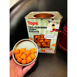 BÁNH SNACK VUÔNG ĐẬM VỊ TOPS KING KONG BISCUIT ĂN VẶT NỘI ĐỊA THÁI LAN