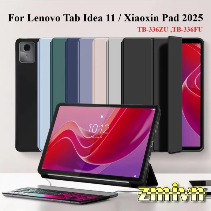 Bao da lưng gấp cho Lenovo Xiaoxin Pad 11 2025 TB335FC Lenovo Tab M11 / Idea Tab 11 2025