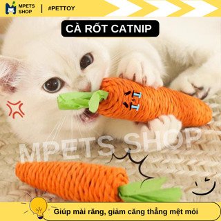  Đồ chơi củ cà rốt mài răng cho mèo | Mpets 