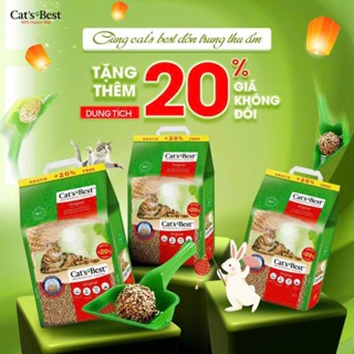 [10L+THÊM20%]Cát gỗ] Cát vệ sinh hữu cơ vón cục khử mùi và vi trùng CAT'S BEST ORIGINAL