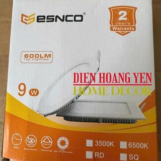 Bóng đèn led âm trần downlight 9W ESNCO