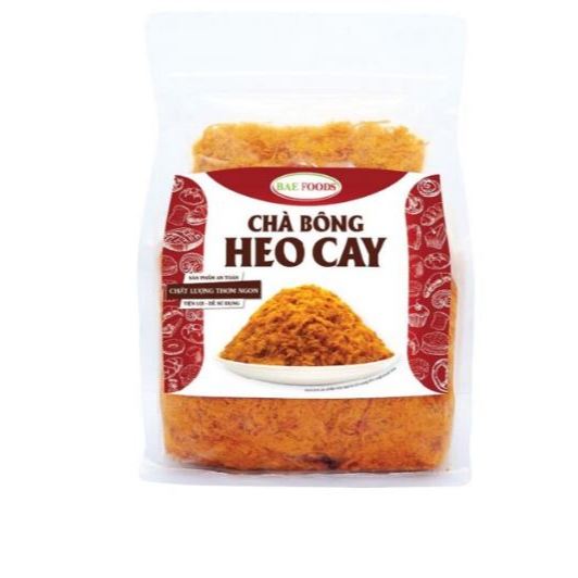 Chà Bông Heo Xù Cay 500gr