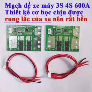 Mạch đề xe máy 3S 4S 600A - đóng pin thay acquy khởi động