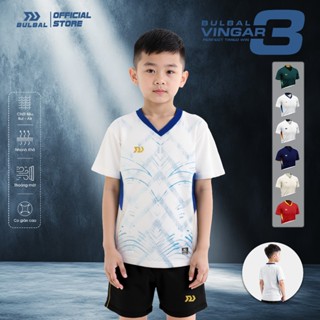 Bộ Quần Áo Bóng Đá Trẻ Em Bulbal Vingar 3, chất liệu vải Bul-Air co giãn cao, thoáng mát, 6 màu nổi bật