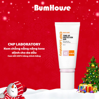 Kem Chống Nắng Nâng Tone Hồng Tự Nhiên Cho Mọi Loại Da CNP Laboratory Tone-Up Protection Sun SPF42++ 31m/50ml (Nobox)