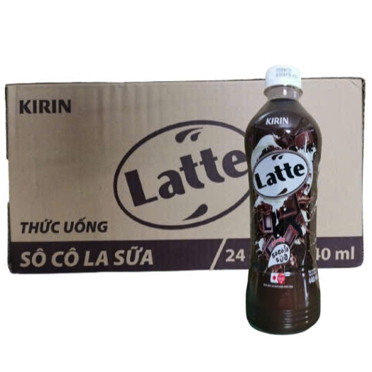 [ Hoả Tốc ] - Thùng 24 chai - Sữa Sôcôla Kirin Latte 440ml