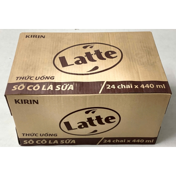 HOẢ TỐC - Thùng 24 chai 440ml - Sữa Sôcôla Kirin Latte