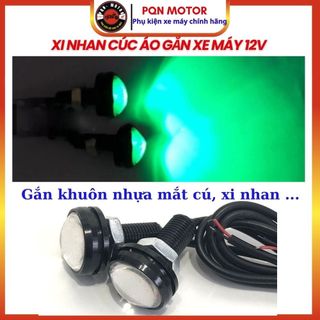 Đèn Xi Nhan Hình Cúc Áo Gắn Xe Máy- Đèn Xi Nhan Độ Và Trang Trí Cho Dòng Yamaha Exciter (Giá 01 Cặp)