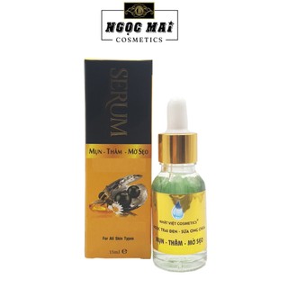 Serum mụn xóa thâm mờ sẹo dưỡng chất sữa ong chúa Nhật Việt Cosmetics
