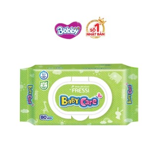 Khăn Ướt Unifresh - Baby Care - Unidry sơ sinh 80 miếng