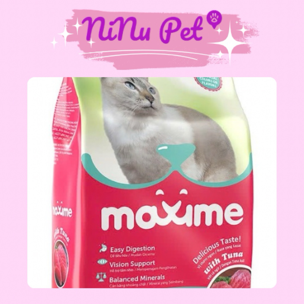 Hạt mèo Maxime cho mèo con và mèo mọi lứa tuổi