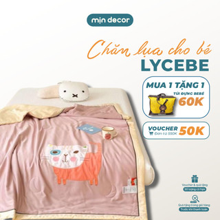  Chăn Lụa Tencel Cho Bé LyceBe Mịn Decor Chăn Em Bé Mịn Mát Mỏng Nhẹ Thoáng Khí 