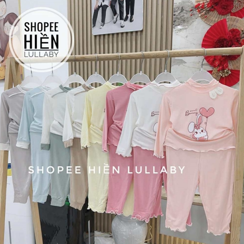 [Anminaza/Chính Hãng] Bộ dài tay Anminaza chất sợi tre cho bé trai, bé gái