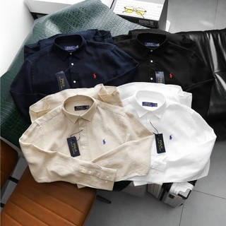  Áo Sơ Mi Nam Đũi Dài Tay Dư Xịn RL Form Slimfit Vải Linen Chính Phẩm Nối Chuyền Dư Mềm Mát Hàng VNXK- NCX04 