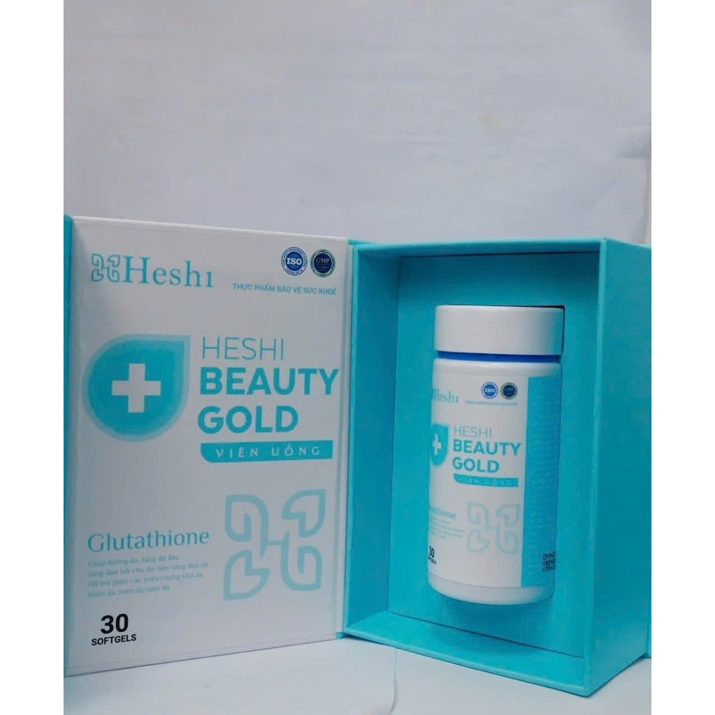 Viên uống Heshi Beauty Gold(Mua 6 hộp tặng 1 hộp)