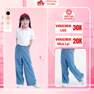 Quần jean bé gái anna Riomio chất liệu cotton cao cấp, dáng suông thoải mái-RO909, RO950