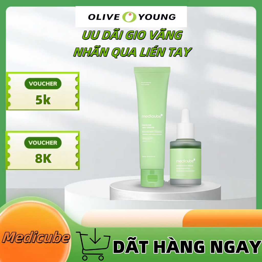 Serum / Kem dưỡng MEDICUBE Exosome Cica Ampoule / Cream