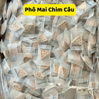   50 Viên  VIÊN PHÔ MAI MIX CHIM CÂU cho chó mèo hỗ trợ tăng nọng béo ú 