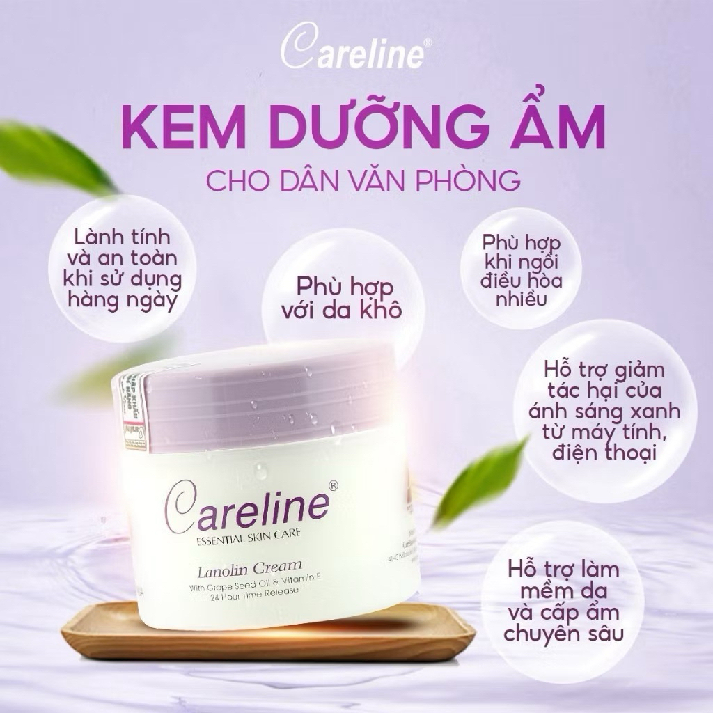 Kem Dưỡng Da Nhau Thai Cừu Careline