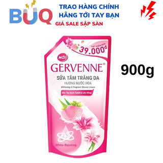 Túi sữa tắm trắng da hương nước hoa Gervenne 900g