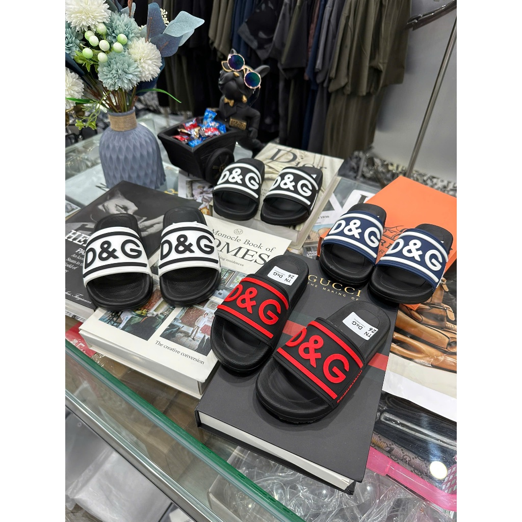 Dép trẻ em 💥[Ảnh Thật]💥 Dép lê DG quai ngang cho bé trai bé gái đế mềm dễ thương