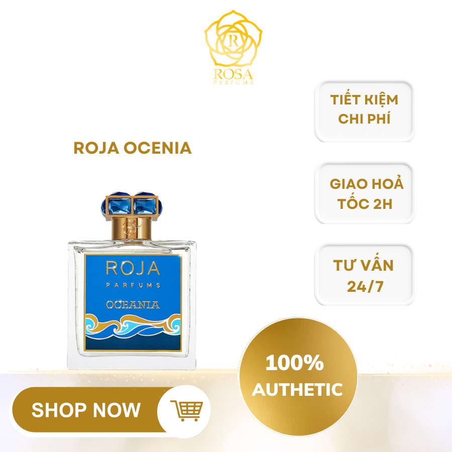 ( Full chính hãng ) Nước hoa UNISEX Roja Oceania mát mẻ, sang trọng