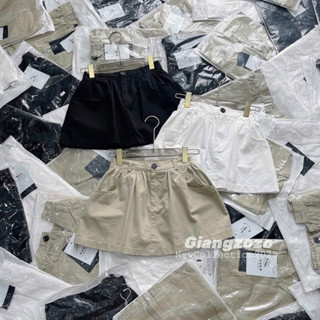 ( HÀNG QC - SẴN ) Chân Váy Thô Cạp Chun Sau Có Quần Trong