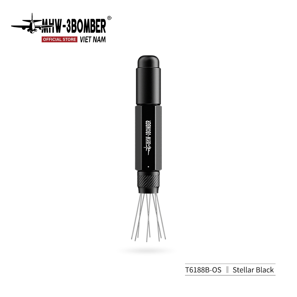 Dụng Cụ WDT Đánh Tơi Kim Lightning Pro MHW-3BOMBER – 8 Kim Sắc Bén, Đế Từ Tính, Thiết Kế Xếp Gọn