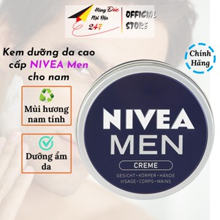  Kem dưỡng da nam Nivea Men cấp ẩm da kem dưỡng ẩm nam cao cấp mùi hương nam tính <Hàng Đức> 