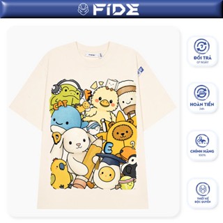 Áo thun FIDE Jelly unisex form rộng nam nữ local brand cổ tròn oversize- AT210