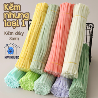  Kẽm nhung Loại 1 Bó 100-50 sợi dày 7-8mm Làm Handmade  sỉ ib trực tiếp cho Shop  