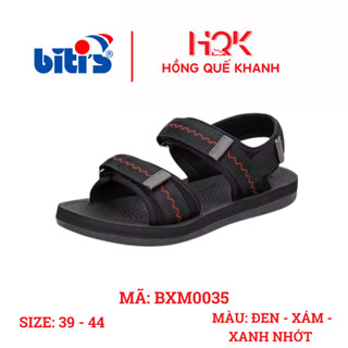   BITI'S GIÀY QUAI HẬU SANDAL NAM CAO CẤP - BXM0035 - QUAI VẢI ĐẾ CAOSU CHỐNG TRƯỢT - MANG ĐI HỌC ĐI LÀM ĐI CHƠI - BITIS 